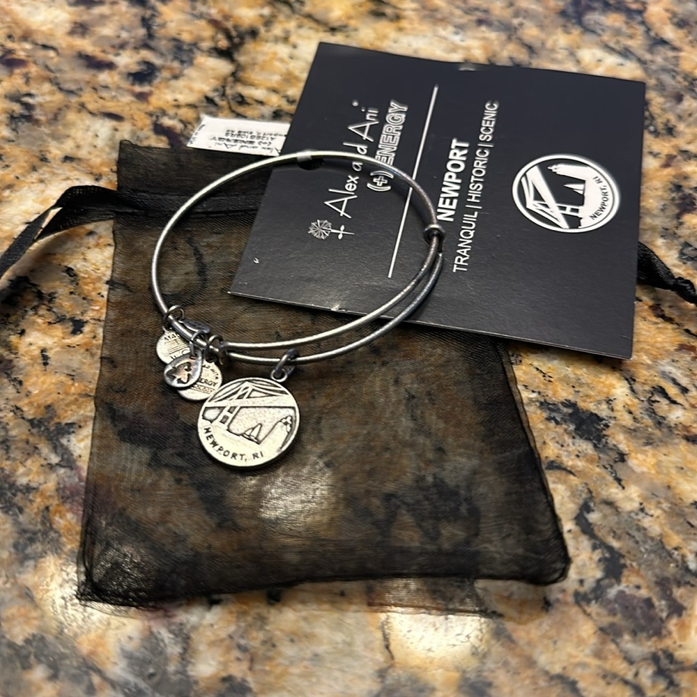 ALEX AND ANI ❤️ NEWPORT ~ TRANQUIL ~ HISTORIC ~SCENIC BRACELET~ NWT - Picture 2 of 6
